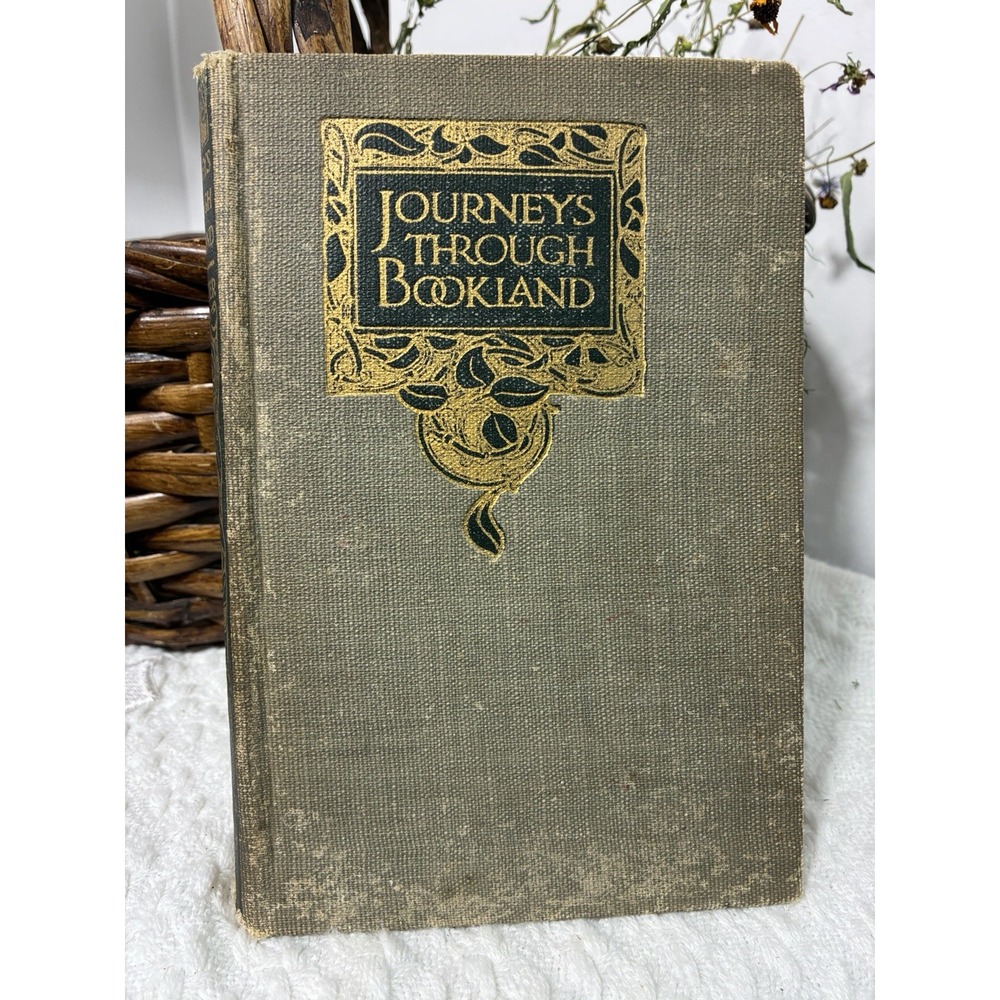 1909 Journeys Through Bookland Vol 9 Charles Sylvester Antique Illustrated Book